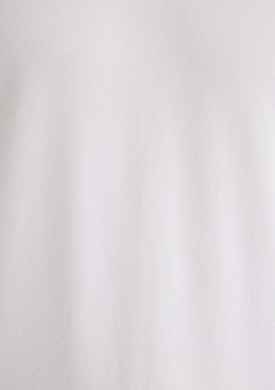 STRETCH V YAKA TİŞÖRT Erkek Beyaz Basic T-Shirt - M061748 STRETCH V YAKA TİŞÖRT Erkek Beyaz Basic T-Shirt - M061748