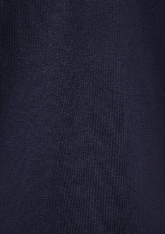 STRETCH V YAKA TİŞÖRT Erkek Koyu Mavi T-Shirt - M061748