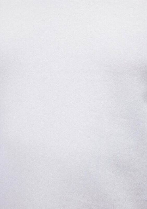 STRETCH V YAKA TİŞÖRT Erkek Siyah Basic T-Shirt - M061748