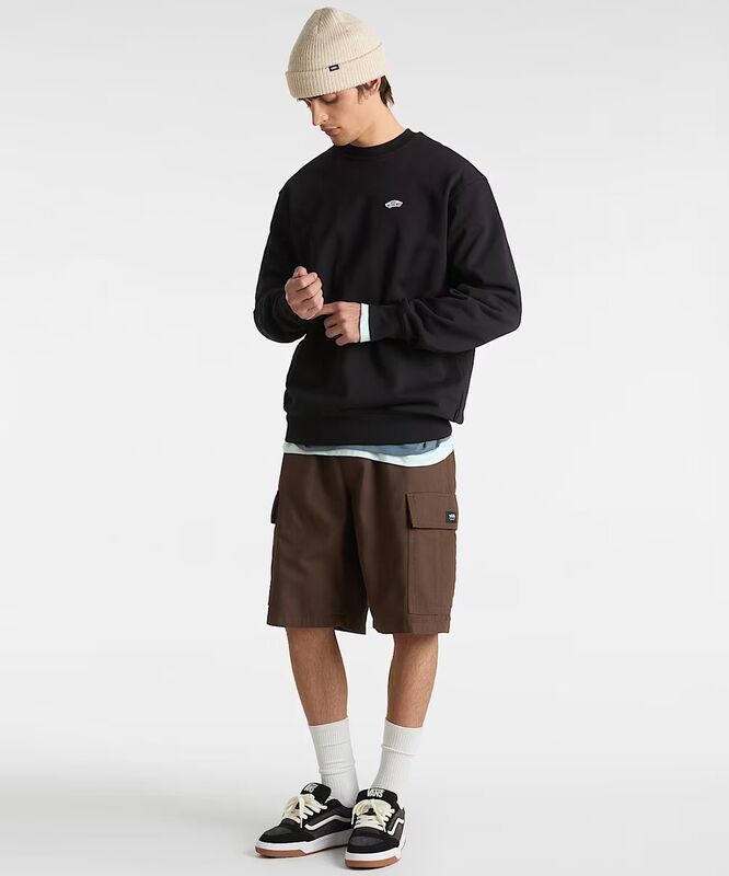 STYLE 76 II LOOSE FT CREW Erkek Çok Renkli Sweatshirt - VN000P52