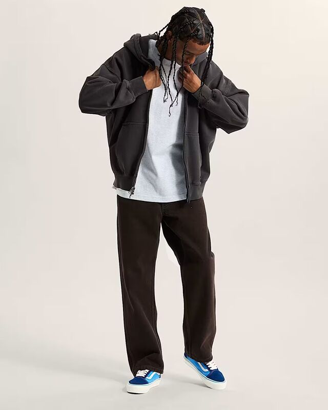 STYLE 76 II LOOSE SS TEE Erkek Gri T-Shirt - VN000P50