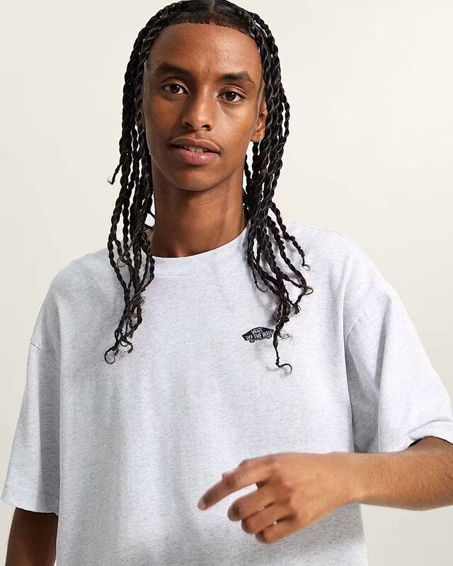 STYLE 76 II LOOSE SS TEE Erkek Gri T-Shirt - VN000P50