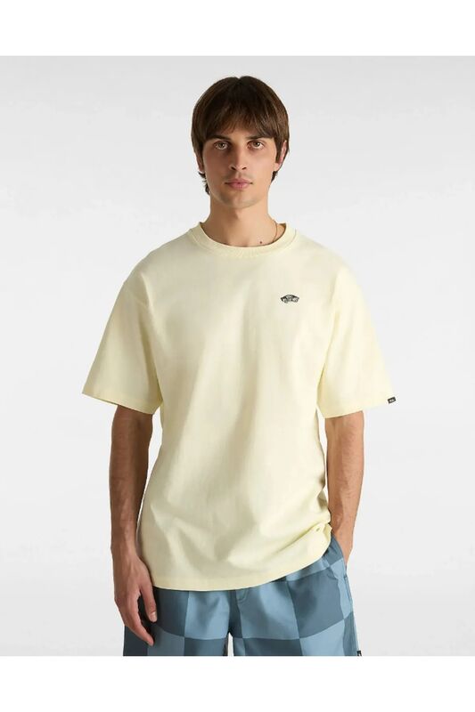 Vans - STYLE 76 II LOOSE SS TEE Erkek Sarı T-Shirt - VN000P50