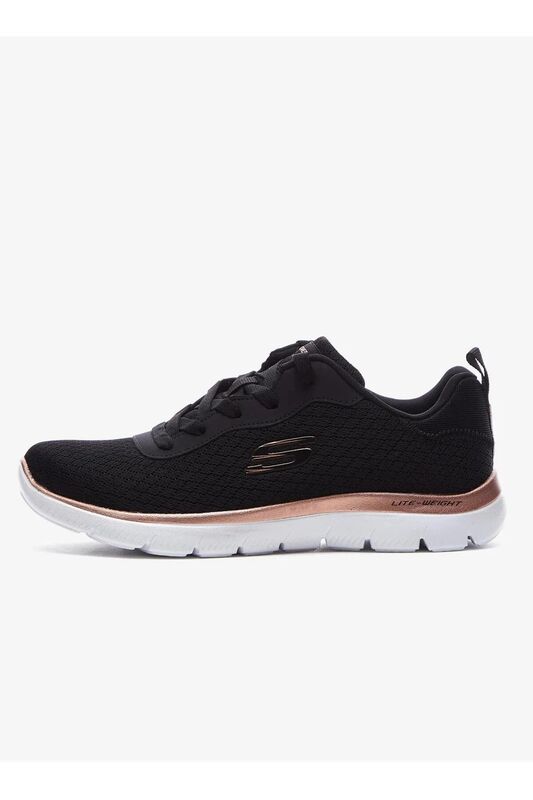 Summits Kadın Siyah Sneaker - 88888316TK