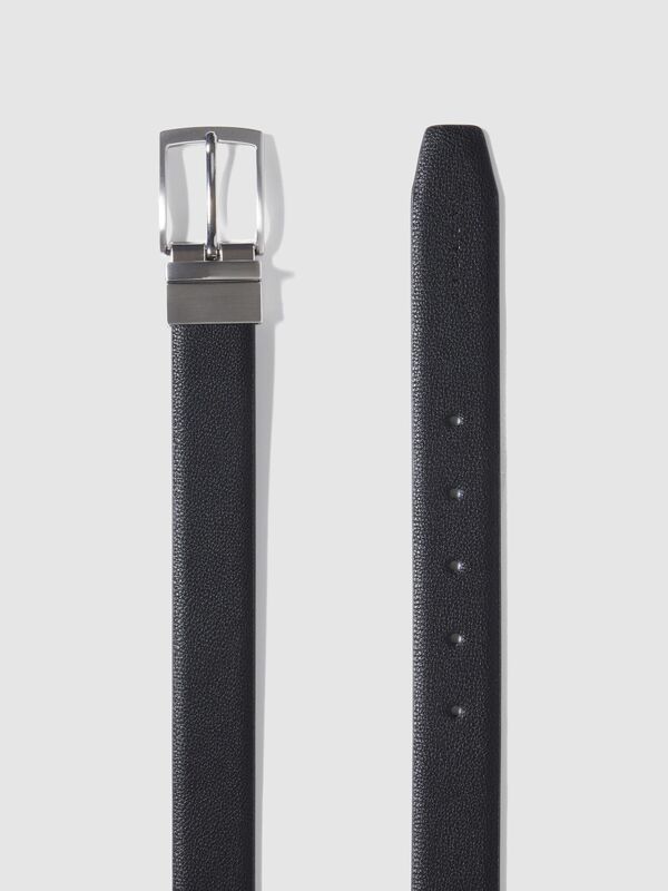 Suni Deri Kemer Erkek Siyah Mix Kemer - 323A6GYWSL006