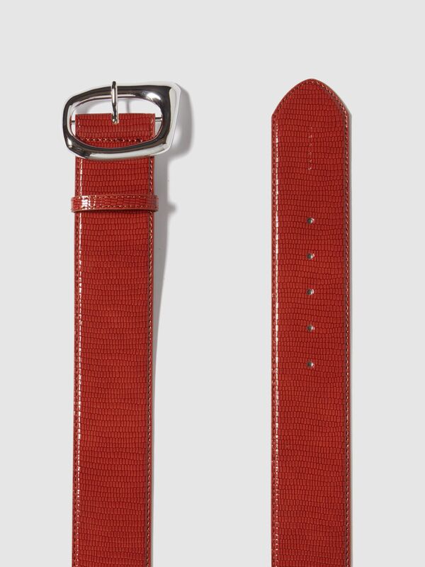 Suni Deri Kemer Kadın Renkli Kemer - 323A68BCWL01Q