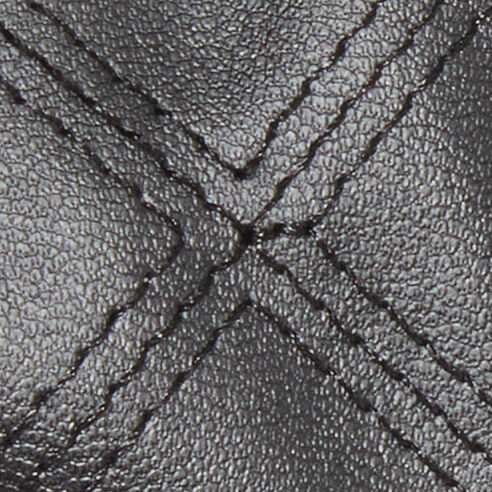 Suni Deri Kep Kadın Siyah Şapka - 323A69P1WA00P