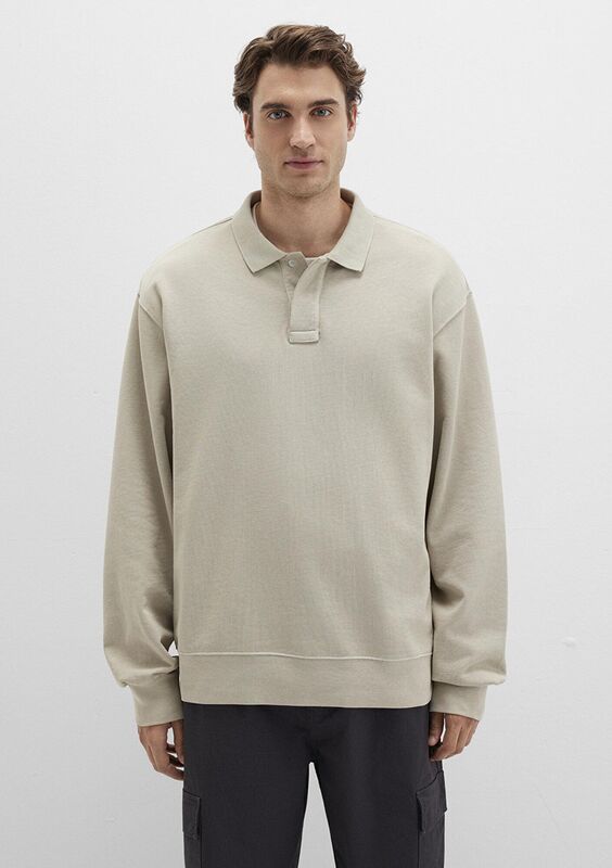 SWEATSHIRT Erkek Gri Sweatshirt - M0S10323