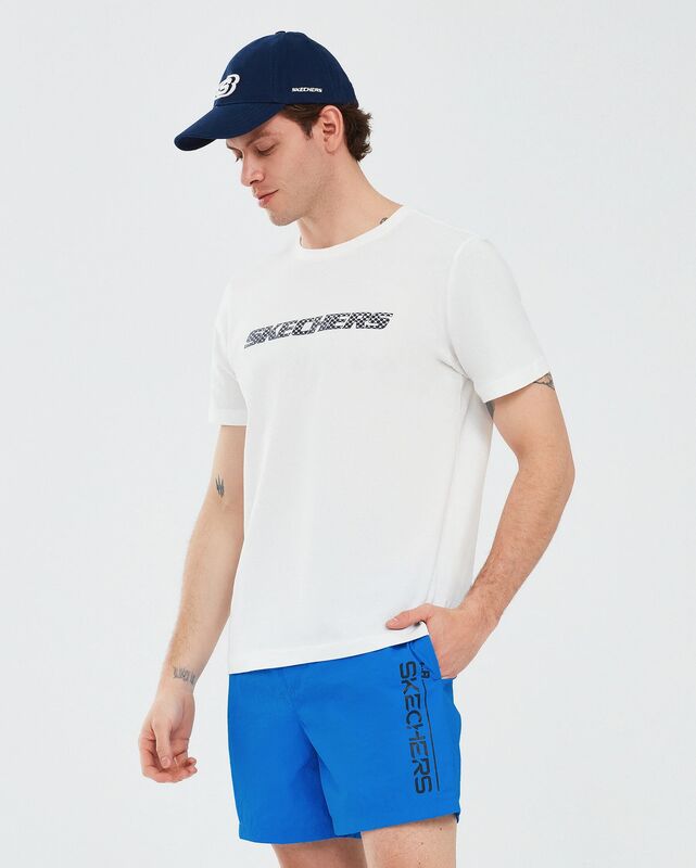 Skechers - Swimwear M 5 İnch Swimshort Erkek Mavi Deniz Şortu - S241138