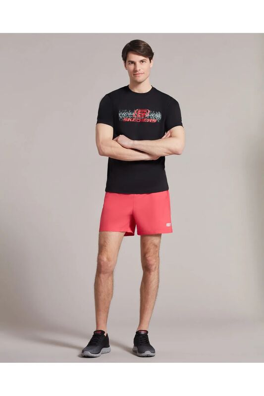 Skechers - Swimwear M 5 İnch Swimshort Erkek Pembe Deniz Şortu - S211654