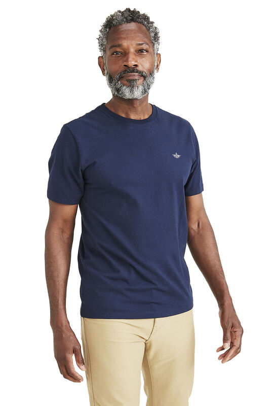 Dockers - T3 CREWNECK TEE BEAUTIFUL BLACK Erkek Mavi
T-Shirt - A3143