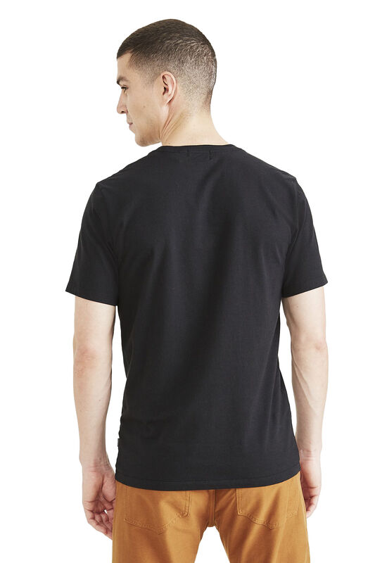 Dockers - T3 CREWNECK TEE BEAUTIFUL BLACK Erkek Yeşil T-Shirt - A3143