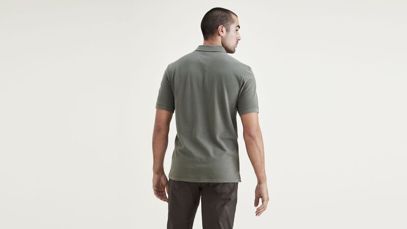 T3 POLO CAMO Erkek Yeşil T-Shirt - A1159