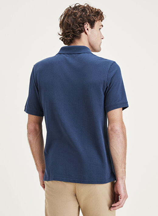 T3 POLO PEMBROKE + Erkek Mavi Polo T-Shirt - A1159