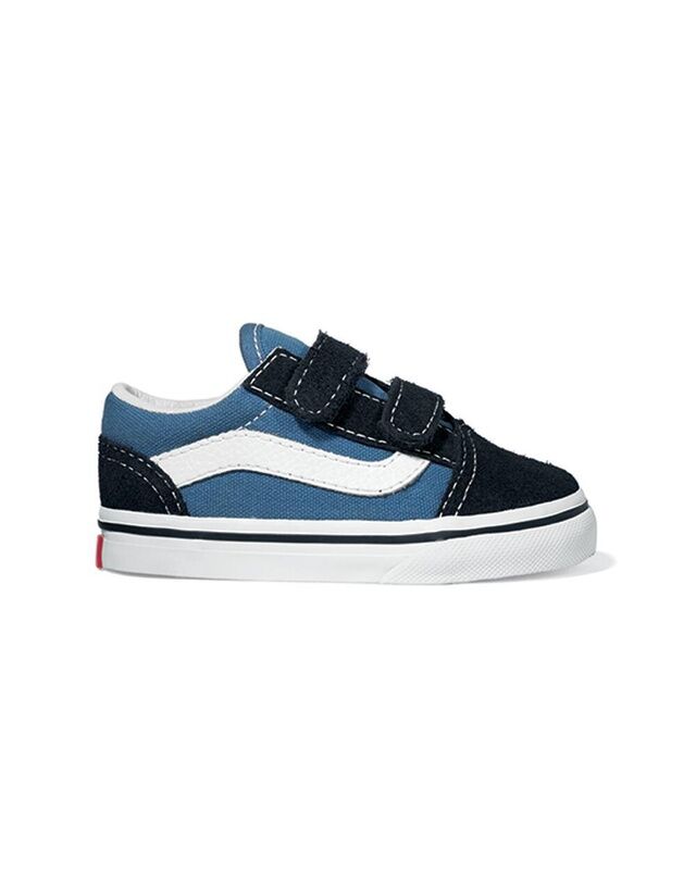 Vans - TD Old Skool V Unisex Çocuk Koyu Mavi Spor Ayakkabı - VN000D3Y