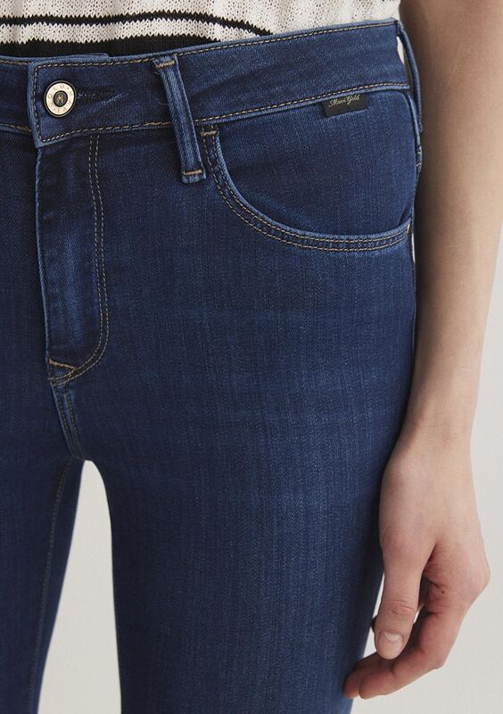 TESS Kadın Mavi Denim Pantolon - M100328