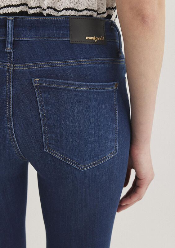 TESS Kadın Mavi Denim Pantolon - M100328