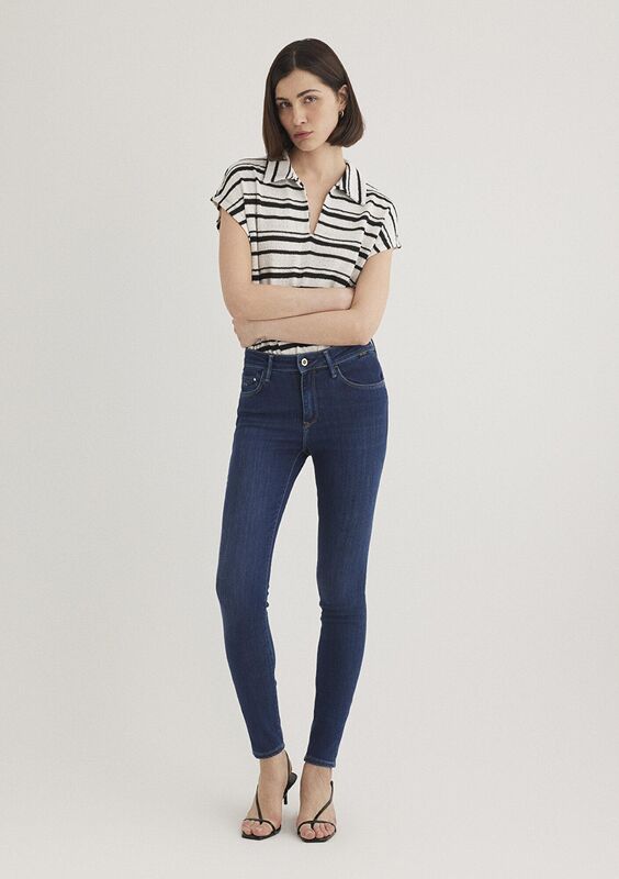 Mavi - TESS Kadın Mavi Denim Pantolon - M100328