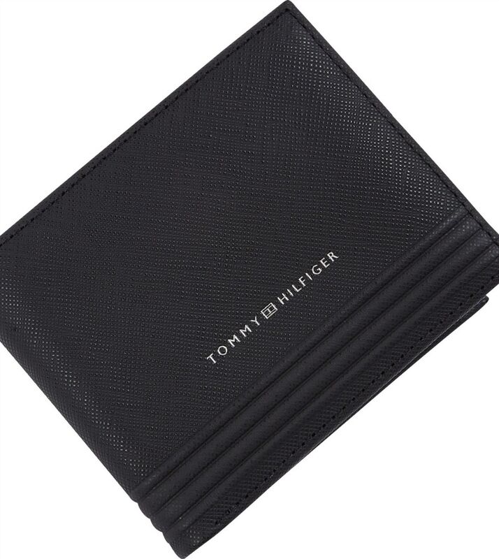 TH BUSINESS MINI CC WALLET Erkek Siyah Cüzdan - AM0AM13258