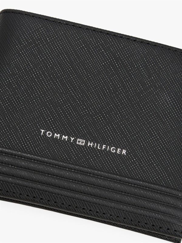 TH BUSINESS MINI CC WALLET Erkek Siyah Cüzdan - AM0AM13258