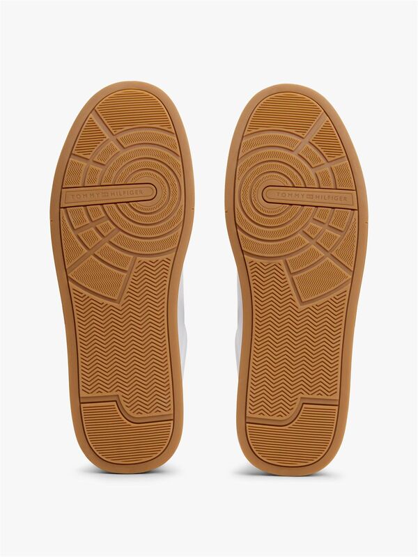 TH COURT LTH DETAIL ESS Erkek Beyaz Sneakers - FM0FM05367