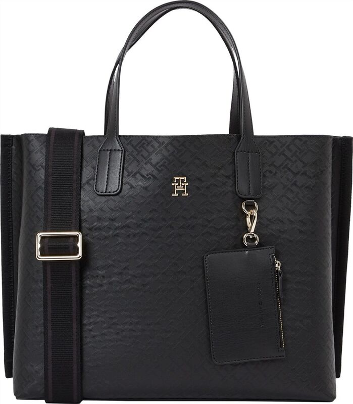 TH DISTINCT SATCHEL MONO Kadın Siyah Çanta - AW0AW17174