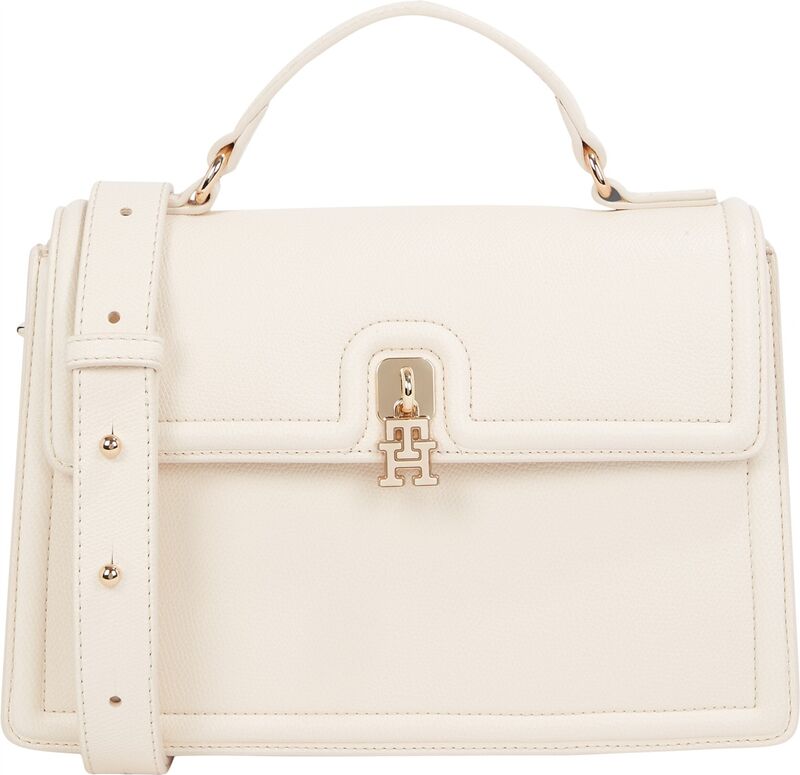 Tommy Hilfiger - TH ETERNITY MINI SATCHEL Kadın Bej Çanta - AW0AW17176