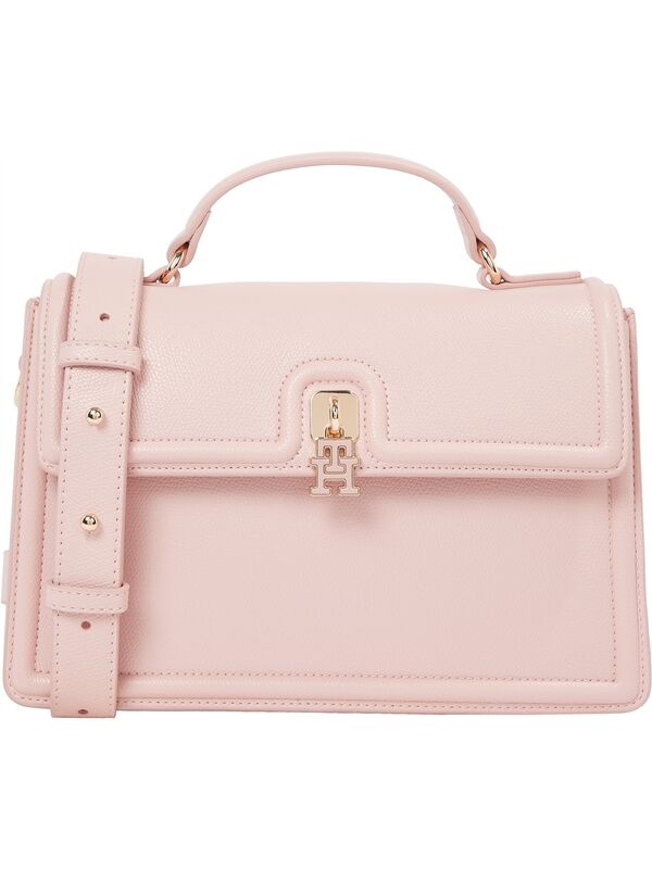 Tommy Hilfiger - TH ETERNITY MINI SATCHEL Kadın Pembe Çanta - AW0AW17176