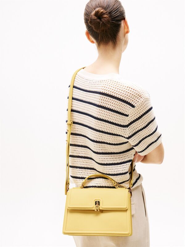 TH ETERNITY MINI SATCHEL Kadın Sarı Çanta - AW0AW17176