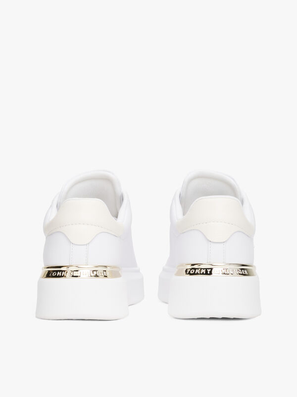 TH FASHION COURT SNEAKER Kadın Beyaz Spor Ayakkabı - FW0FW08631