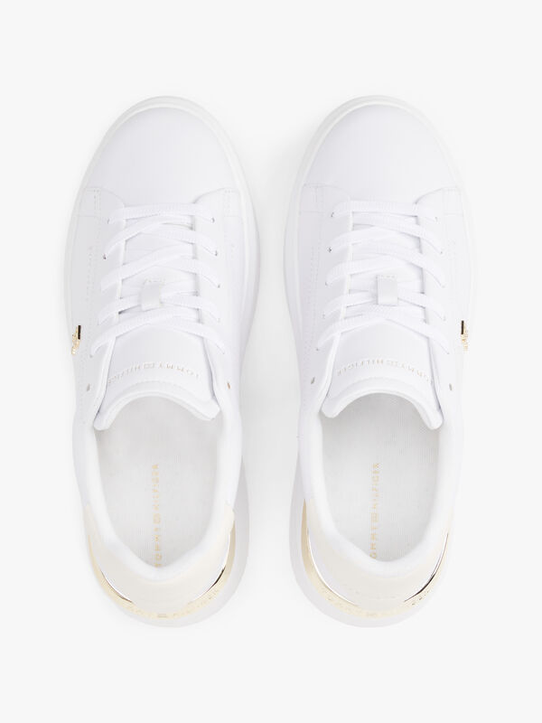 TH FASHION COURT SNEAKER Kadın Beyaz Spor Ayakkabı - FW0FW08631