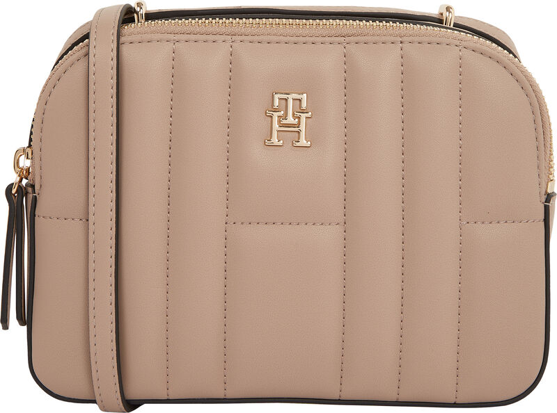 Tommy Hilfiger - TH FEMININE CONV CAMERA BAG Kadın Bej Çanta - AW0AW17453