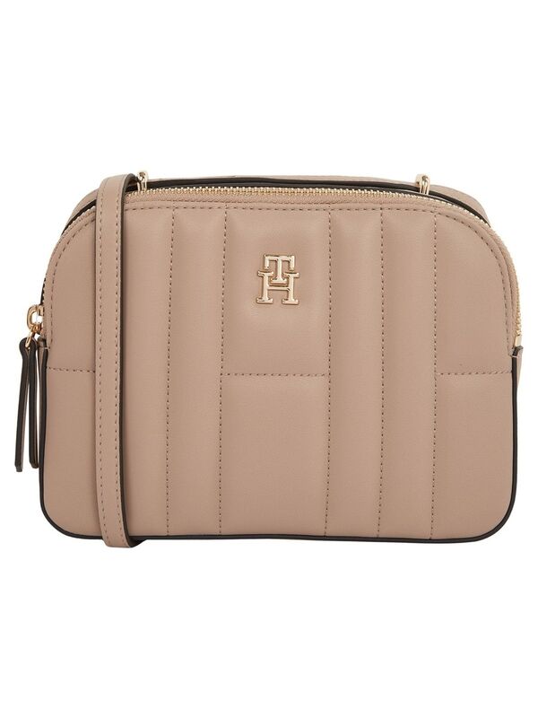 Tommy Hilfiger - TH FEMININE CONV CAMERA BAG Kadın Bej Çanta - AW0AW17453