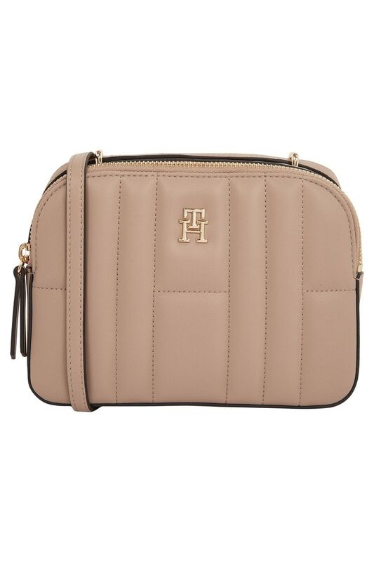 TH FEMININE CONV CAMERA BAG Kadın Bej Çanta - AW0AW17453