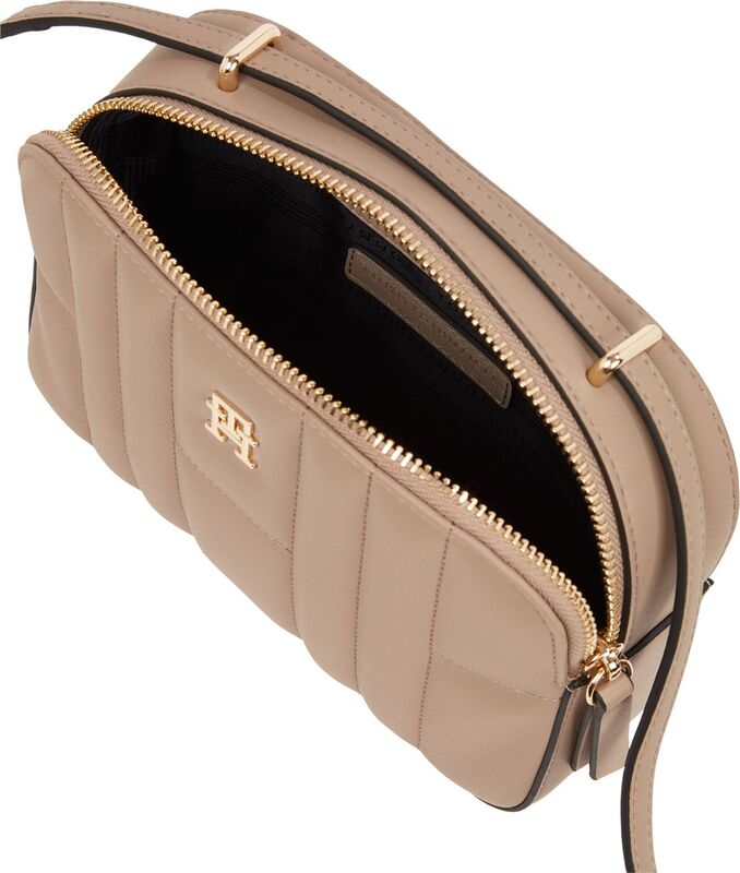 TH FEMININE CONV CAMERA BAG Kadın Bej Çanta - AW0AW17453