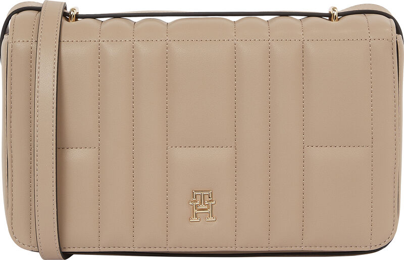 Tommy Hilfiger - TH FEMININE CONV CROSSOVER Kadın Bej Çanta - AW0AW17454
