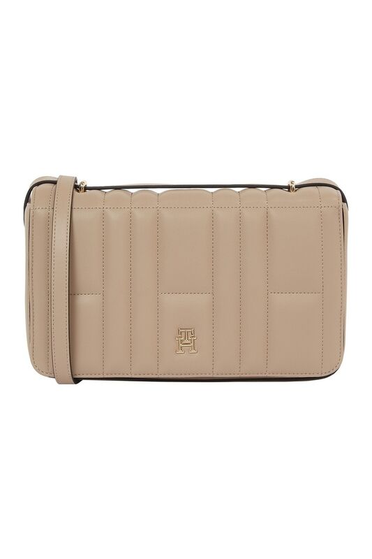 Tommy Hilfiger - TH FEMININE CONV CROSSOVER Kadın Bej Çanta - AW0AW17454