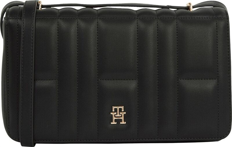 Tommy Hilfiger - TH FEMININE CONV CROSSOVER Kadın Siyah Çanta - AW0AW17454