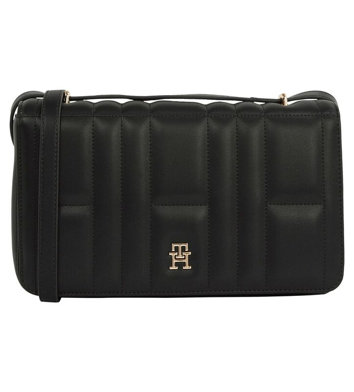 Tommy Hilfiger - TH FEMININE CONV CROSSOVER Kadın Siyah Çanta - AW0AW17454