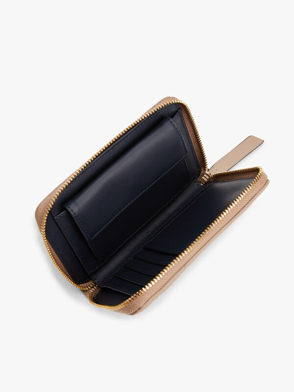 TH FEMININE MED ZA Kadın Bej Cüzdan - AW0AW17476