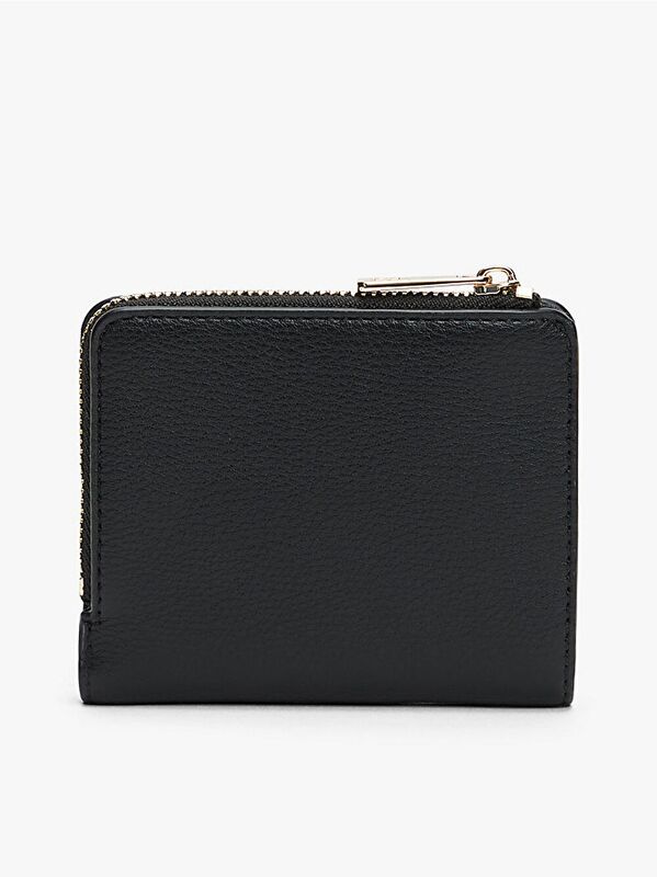 TH FLAG COMPACT ZA Kadın Siyah Cüzdan - AW0AW18124