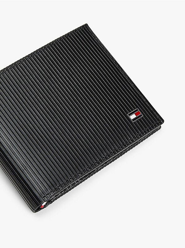 TH FLAG MINI CC WALLET Erkek Siyah Cüzdan - AM0AM13958