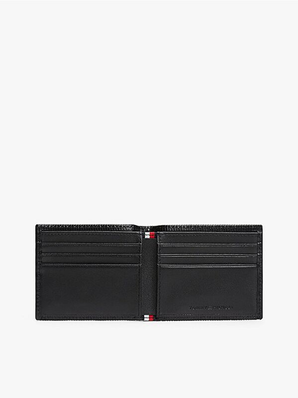 TH FLAG MINI CC WALLET Erkek Siyah Cüzdan - AM0AM13958