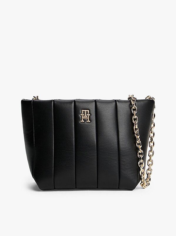 Tommy Hilfiger - TH GRACE MINI CROSSOVER Kadın Siyah Çanta - AW0AW17690