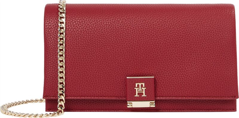 TH HER FLAP W/CHAIN Kadın Kırmızı Çanta - AW0AW17403 TH HER FLAP W/CHAIN Kadın Kırmızı Çanta - AW0AW17403