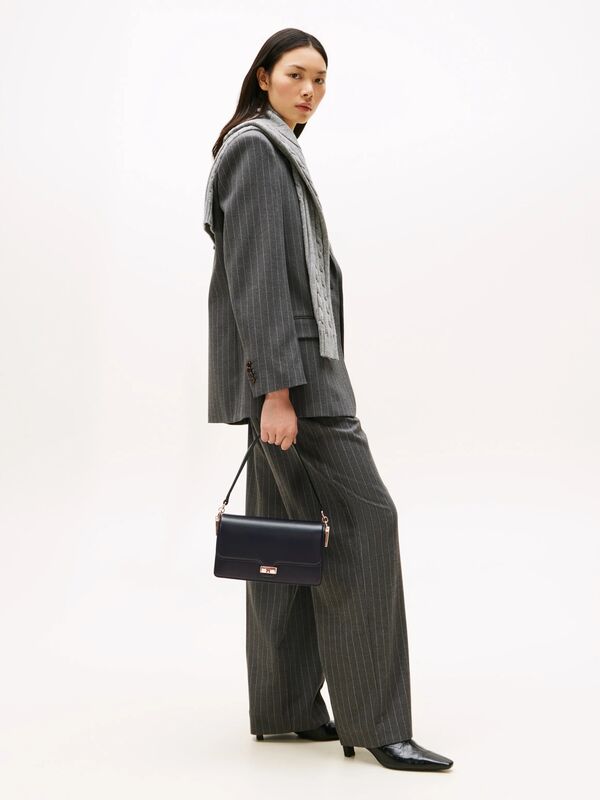 TH HERITAGE CONV CROSSOVER Kadın Siyah Çanta - AW0AW18029