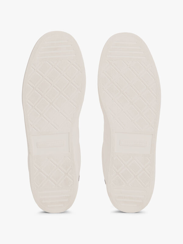 TH HERITAGE SNEAKER SHINY Kadın Beyaz Spor Ayakkabı - FW0FW08823