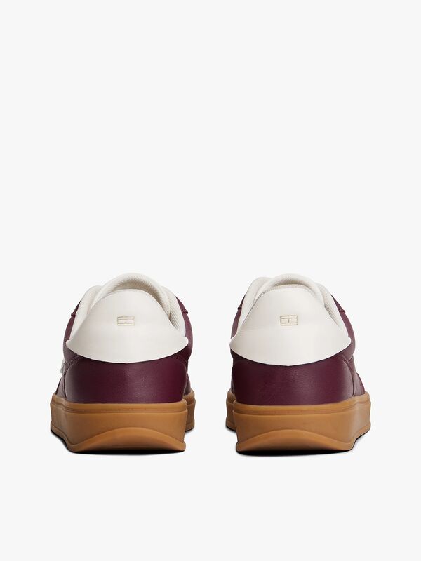 TH HERITAGE SNEAKER SHINY Kadın Kahverengi Spor Ayakkabı - FW0FW08823