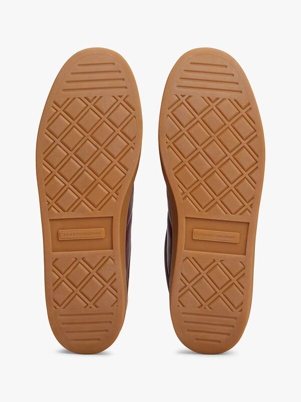 TH HERITAGE SNEAKER SHINY Kadın Kahverengi Spor Ayakkabı - FW0FW08823