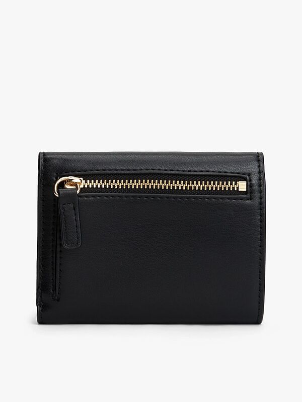 TH HERITAGE TRIFOLD Kadın Siyah Cüzdan - AW0AW18034